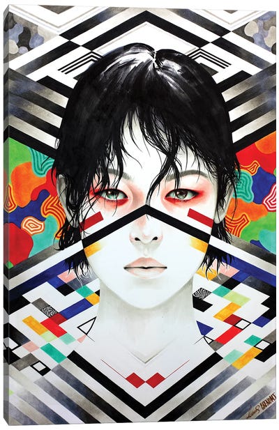 Battle On Canvas Art Print - Minjae Lee