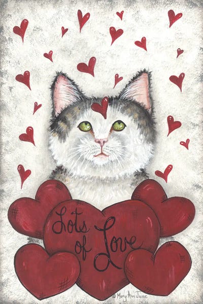 Hearts: Lots Of Love by Mary Ann June