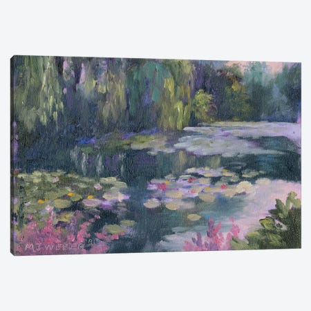 Monet's Garden II Canvas Print #MJW1} by Mary Jean Weber Canvas Wall Art