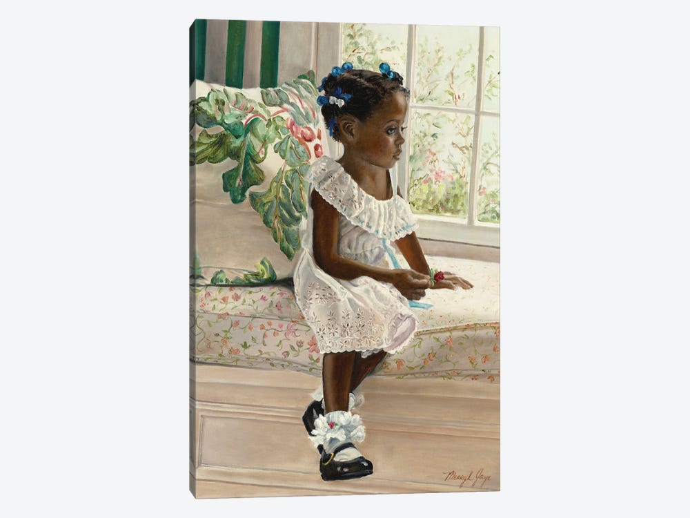 Waiting For Daddy by Merryl Jaye 1-piece Art Print