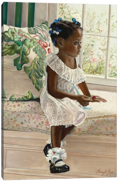 Waiting For Daddy Canvas Art Print