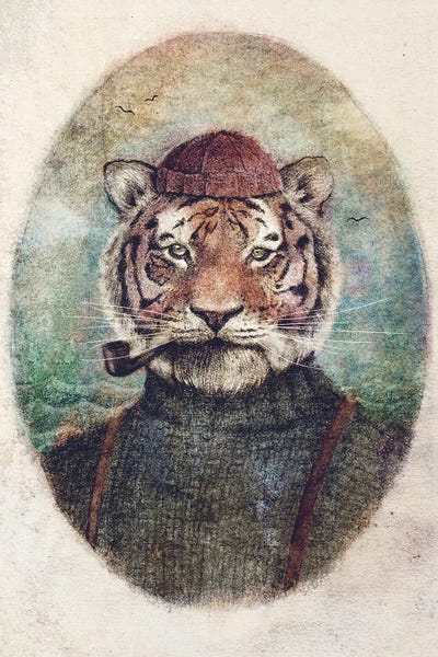 Tigers: Wild Ocean by Mike Koubou