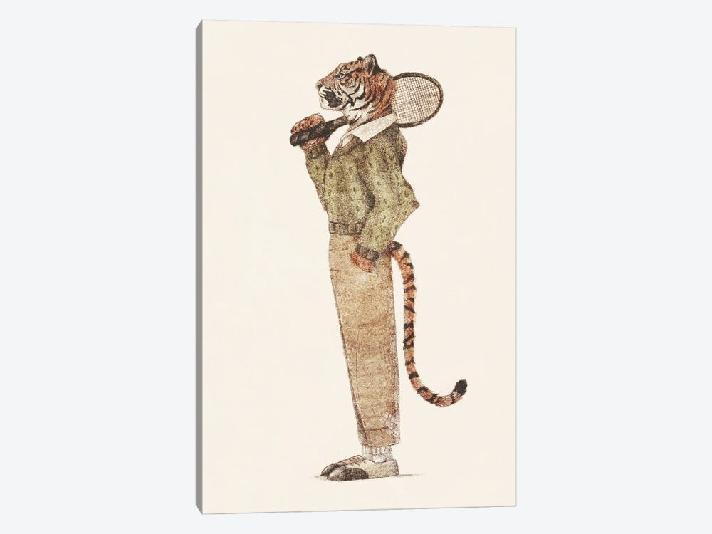 Tiger Tennis Club by Mike Koubou 1-piece Canvas Art Print