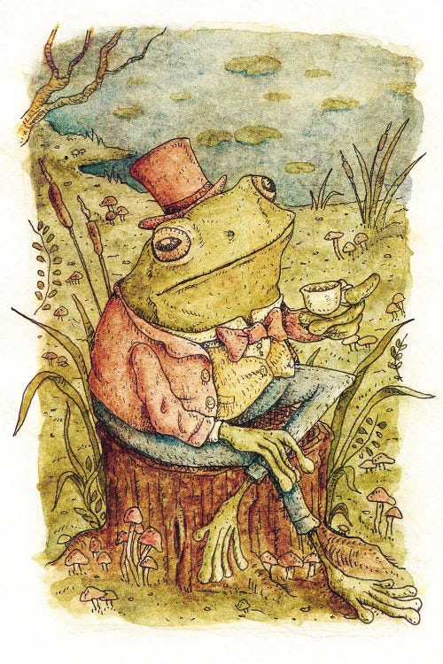 Tea Time by Mike Koubou wall art