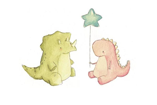 Kids Dinosaur Art: Dino Friends by Mike Koubou
