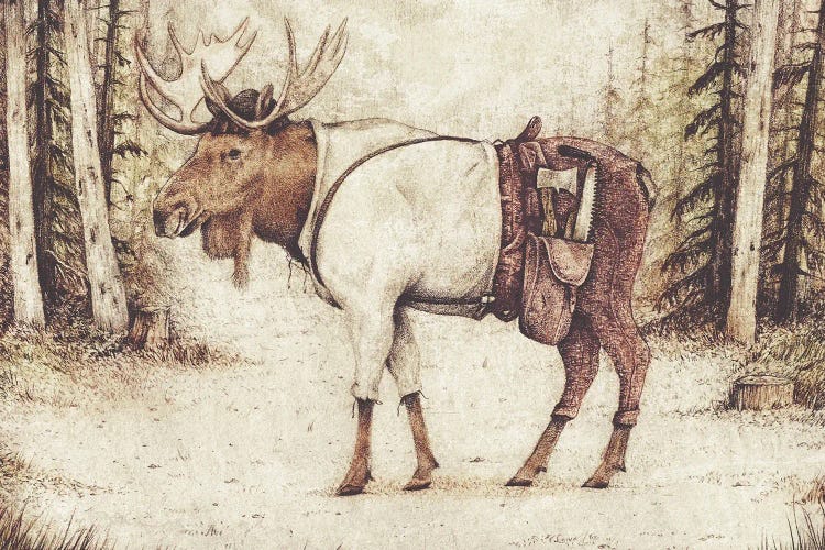 Lumberjack Season by Mike Koubou wall art