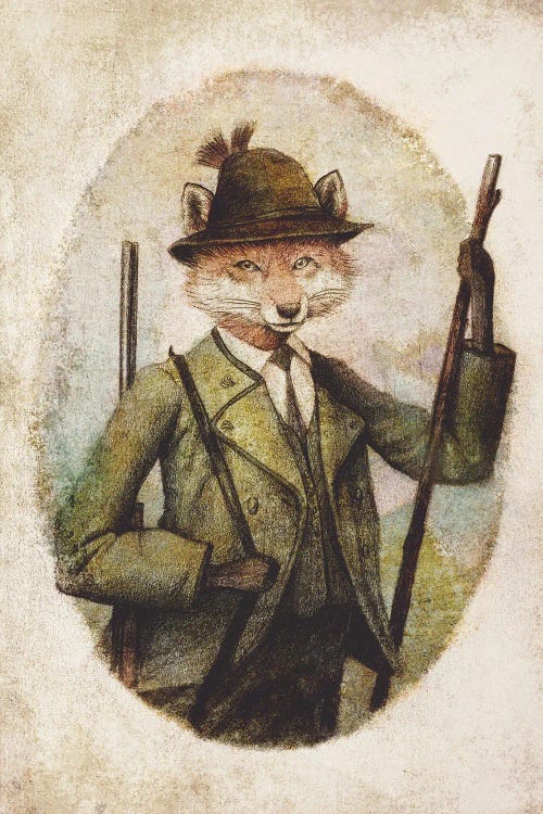 Hunting Season by Mike Koubou wall art