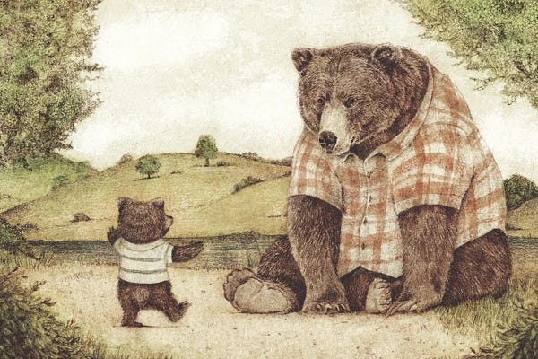 Brown Bears: Father's Day II by Mike Koubou