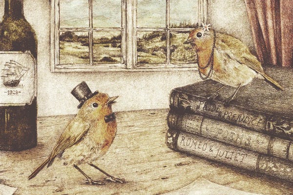 Books: Robin Love by Mike Koubou