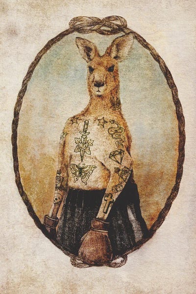 Kangaroos: Australian Boxer by Mike Koubou