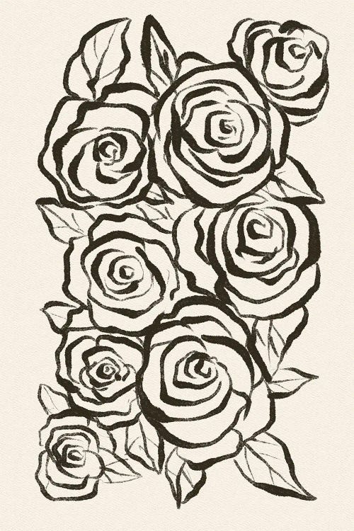 Roses by Mike Koubou wall art