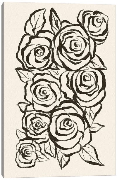 Roses Canvas Art Print - Mike Koubou