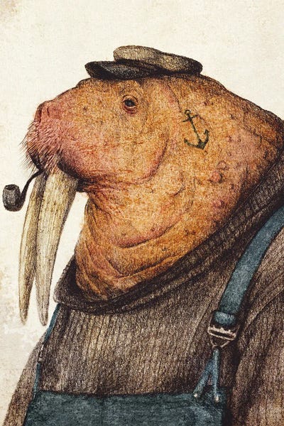 Sailors Call by Mike Koubou framed canvas print