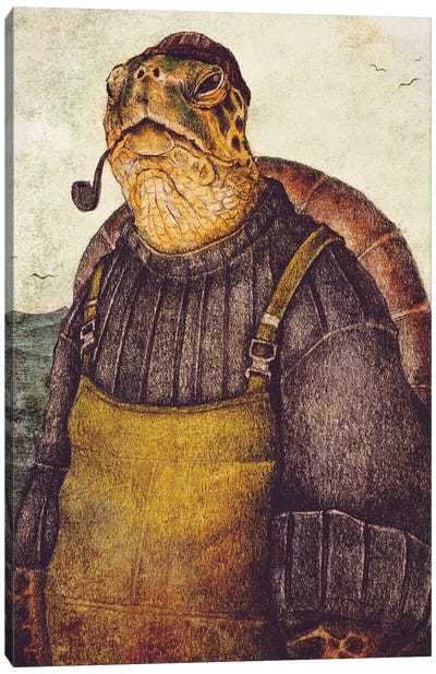 Lightkeeper II Canvas Art Print - Turtle Art