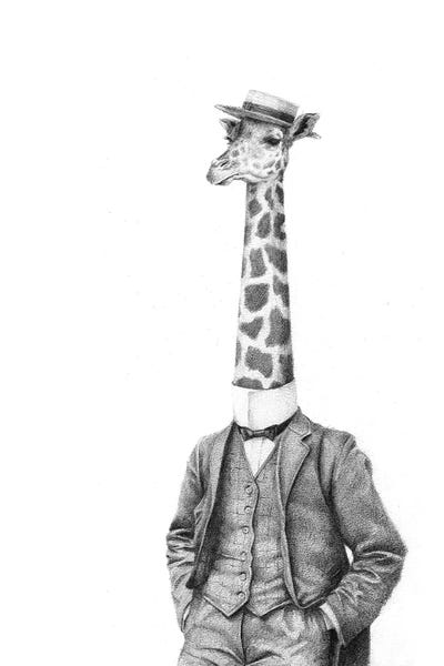 Giraffes: High Class Gentleman by Mike Koubou