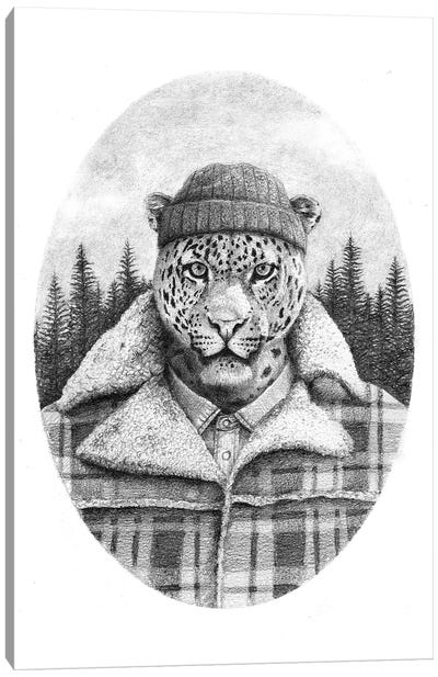Lumberjack Canvas Art Print - Cheetah Art