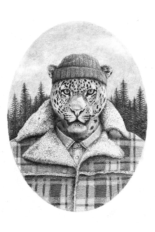 Lumberjack by Mike Koubou wall art