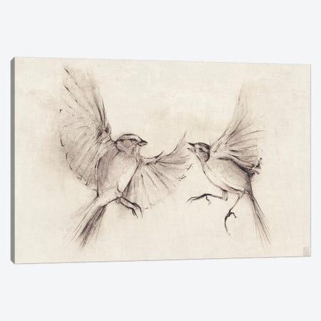 Birds Canvas Print #MKB3} by Mike Koubou Canvas Art Print