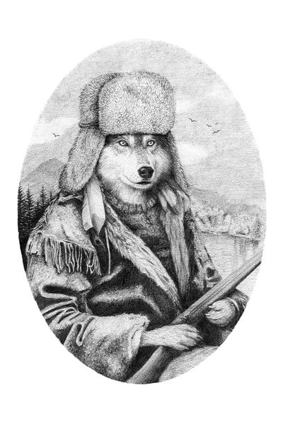 Hunting: Mountain Wolf by Mike Koubou