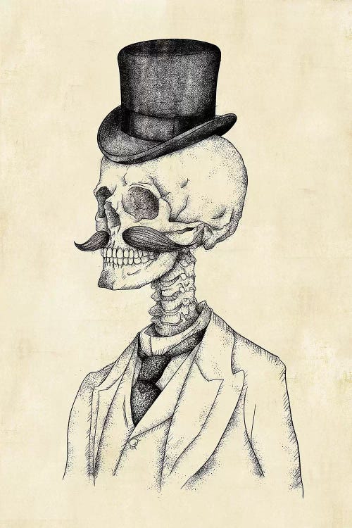 Old Gentleman by Mike Koubou wall art