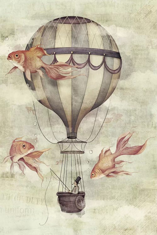 Skyfisher by Mike Koubou wall art