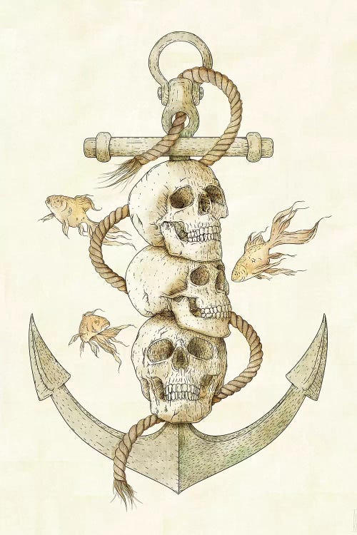 Three Missing Pirates by Mike Koubou wall art