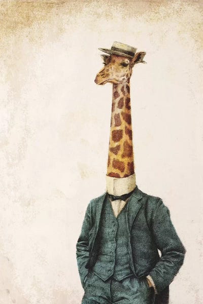 Giraffes: High Class Gentleman II by Mike Koubou