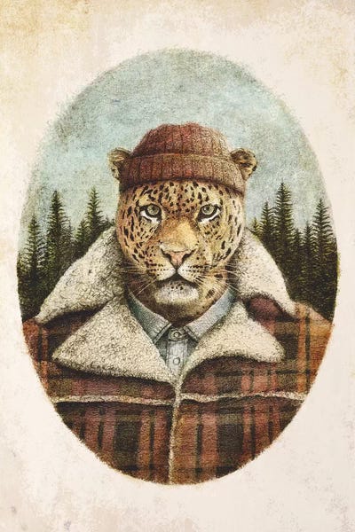 Lumberjack II by Mike Koubou canvas print