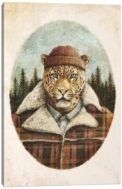 Lumberjack II Canvas Art Print - Art Gifts for Him