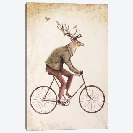 Even A Gentleman Rides II Canvas Print #MKB96} by Mike Koubou Canvas Print