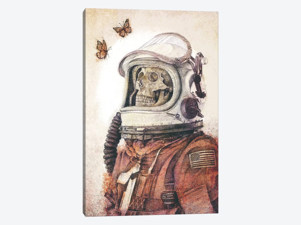 Butterflies In Space by Mike Koubou 1-piece Art Print