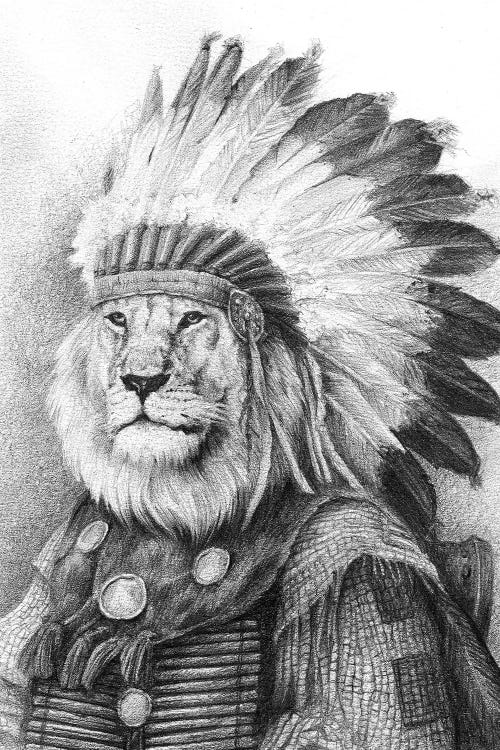 Chief by Mike Koubou wall art