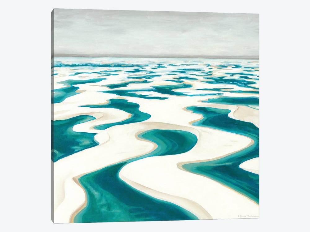 The Magical Desert I - Lencois Maranhenses by Mila Kochneva 1-piece Canvas Art Print