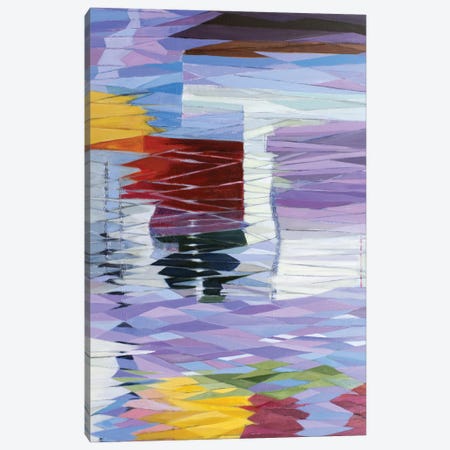 Fractured Reflections Canvas Print #MKD12} by Mira Kamada Canvas Wall Art