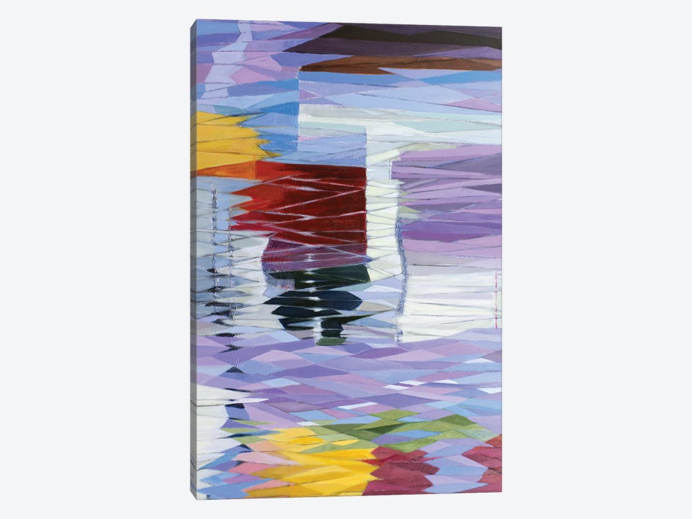 Fractured Reflections by Mira Kamada 1-piece Canvas Art