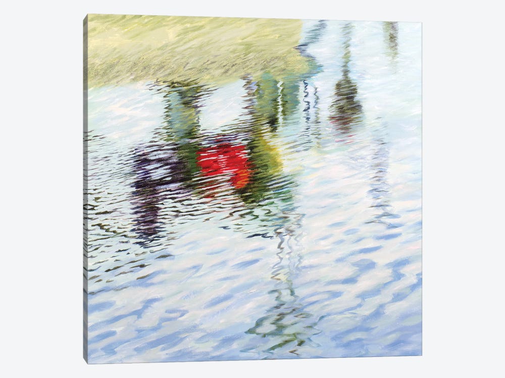 Marina Reflections V by Mira Kamada 1-piece Canvas Artwork