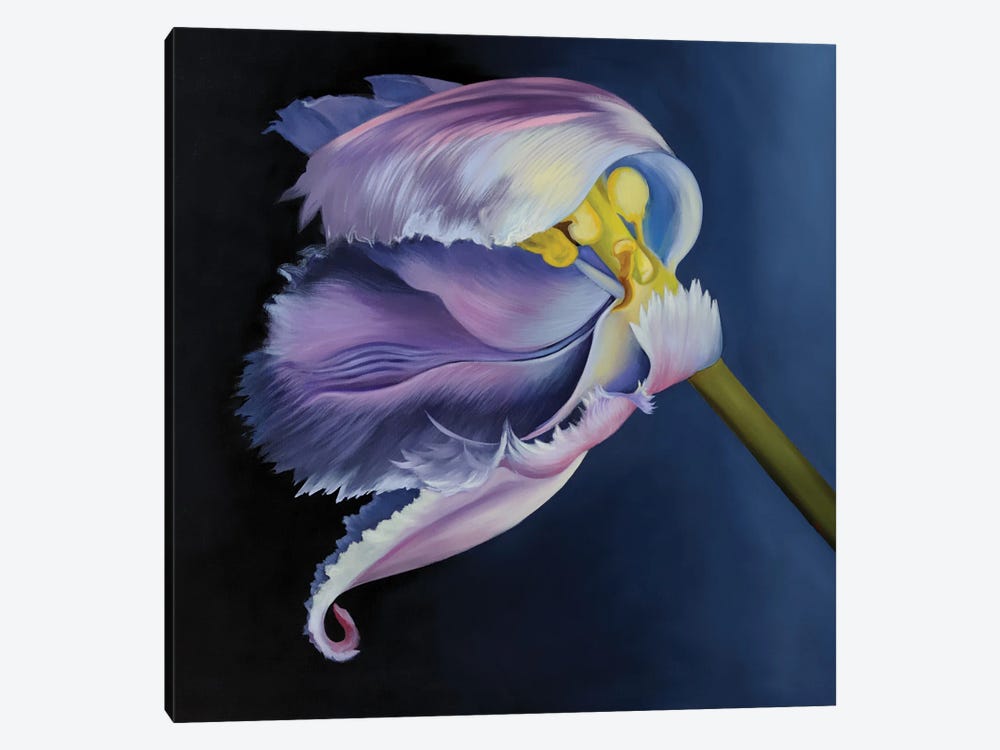Pink Waving Tulip by Mira Kamada 1-piece Canvas Print