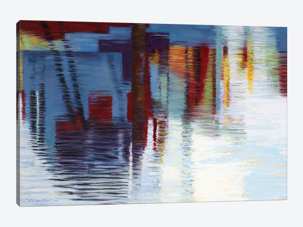 Pier Pano by Mira Kamada 1-piece Canvas Print
