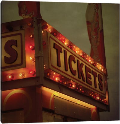 Tickets Canvas Art Print - Scenic by Morgan Kendall