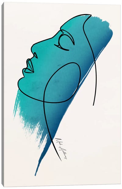 The Face Canvas Art Print - Mark Ashkenazi