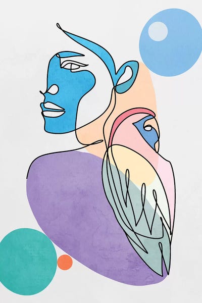 Love Birds by Mark Ashkenazi canvas print