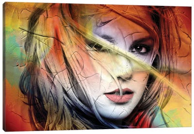 Britney Spears Canvas Art Print - Mark Ashkenazi