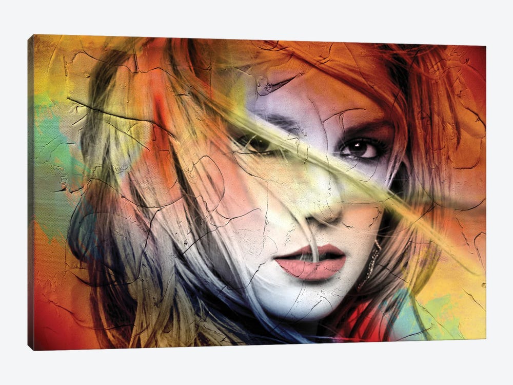 Britney Spears by Mark Ashkenazi 1-piece Canvas Artwork