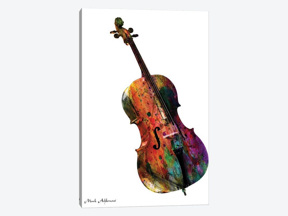 Cello by Mark Ashkenazi 1-piece Canvas Wall Art