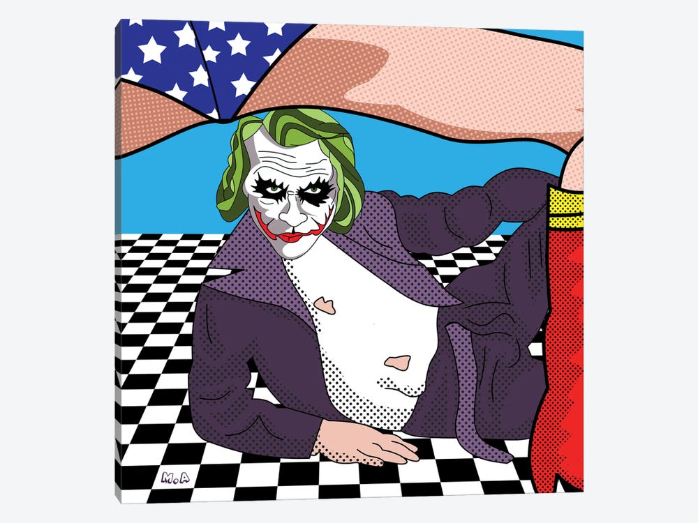 Joker Bod by Mark Ashkenazi 1-piece Canvas Wall Art