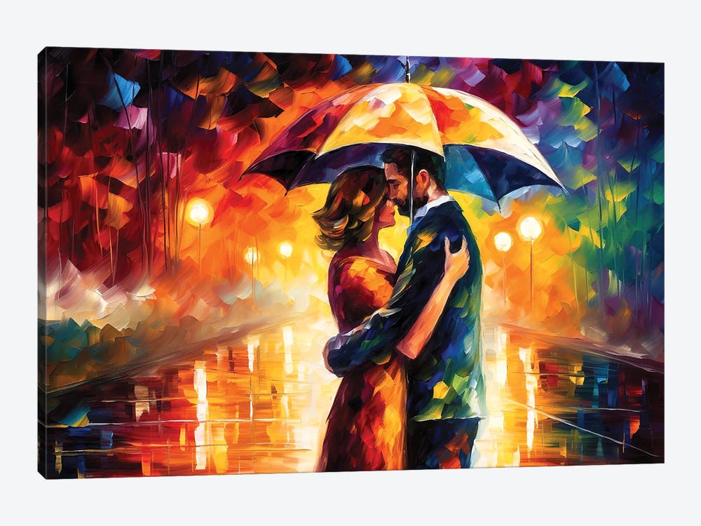 Forever Love by Mark Ashkenazi 1-piece Canvas Artwork