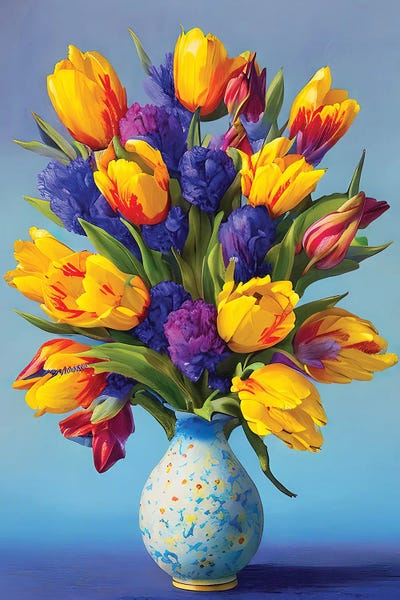 Tulips: Tulips Bucket by Mark Ashkenazi