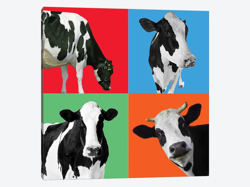 Cow III by Mark Ashkenazi 1-piece Canvas Art