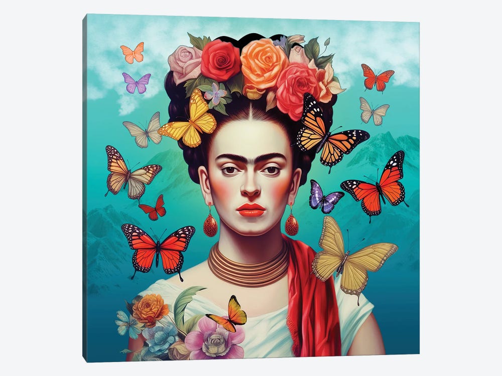 Frida Kahlo IV by Mark Ashkenazi 1-piece Art Print