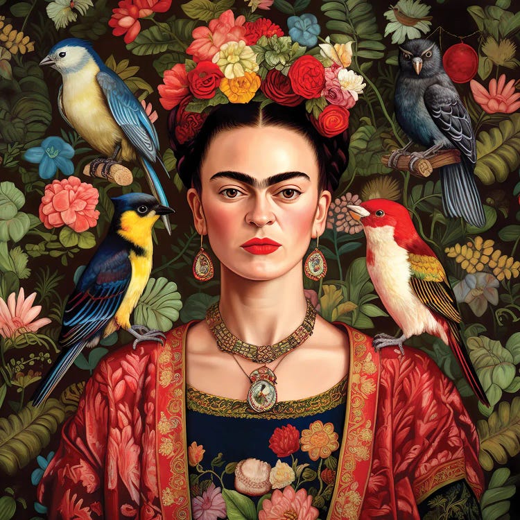 Frida Kahlo V by Mark Ashkenazi wall art